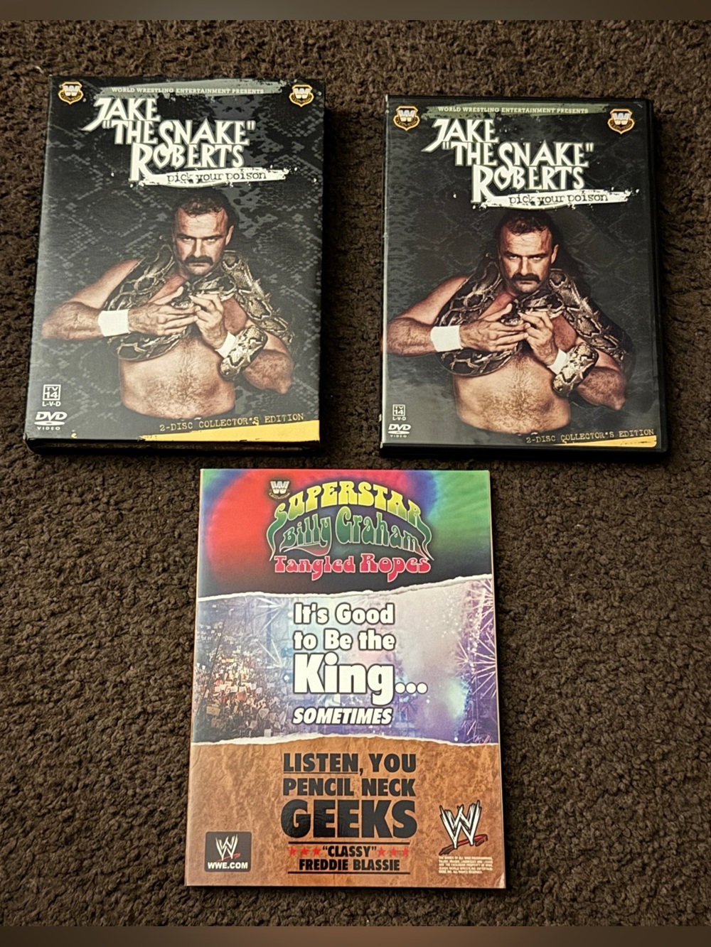 Jake the Snake Robert’s Pick Your Poison 2 DVD Set